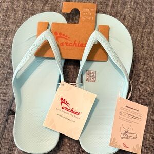 Archies Women's Light Blue Sandals